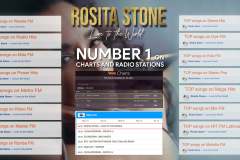 Rosita Stone NUMBER ONE CHARTS and PLAYLISTS